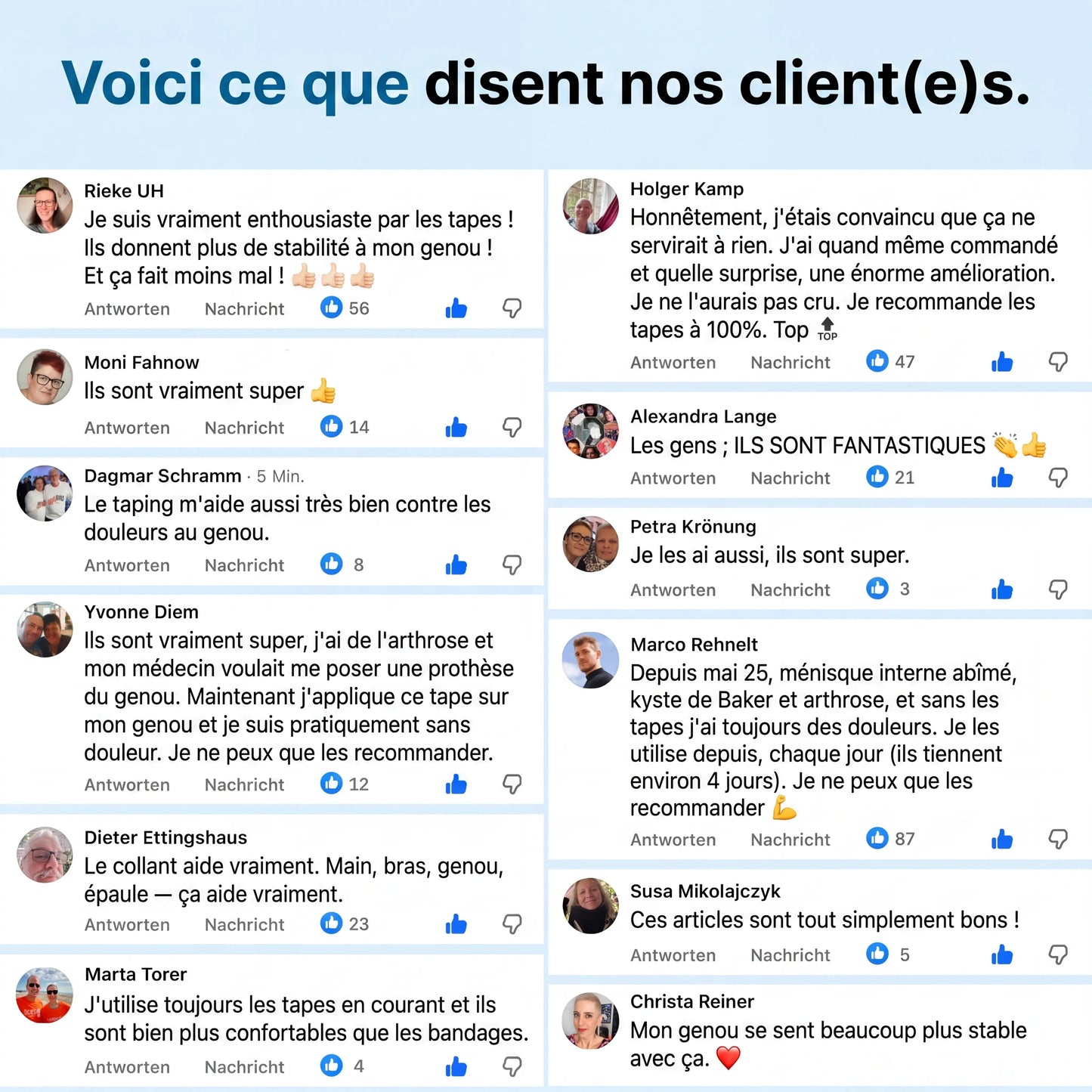 Nova - Bande de Soutien pour Genou