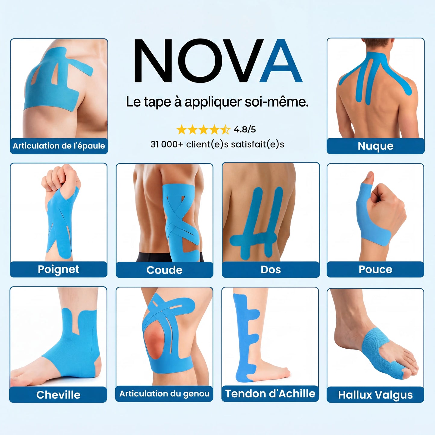 Nova - Bande de Soutien pour Genou
