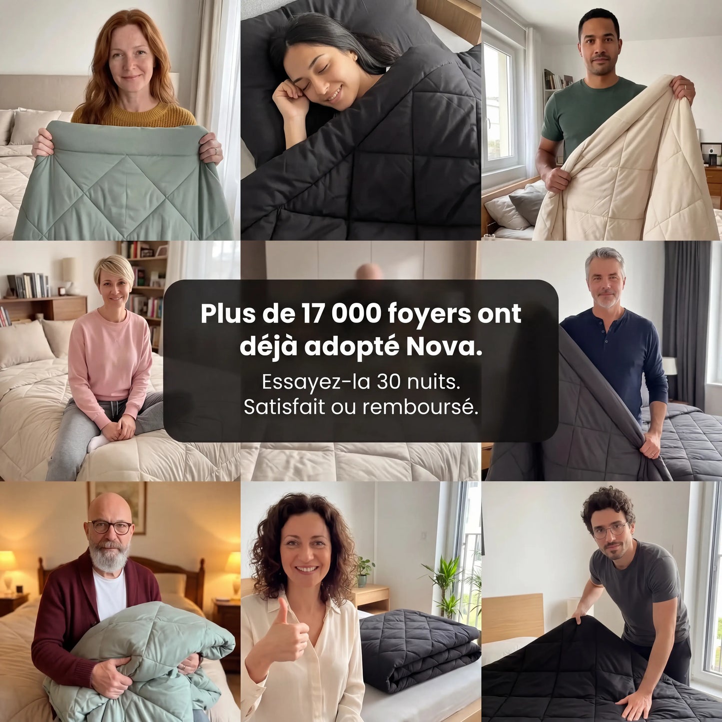Nova - La couette 2-en-1 sans housse à séchage rapide