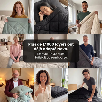 Nova - La couette 2-en-1 sans housse à séchage rapide