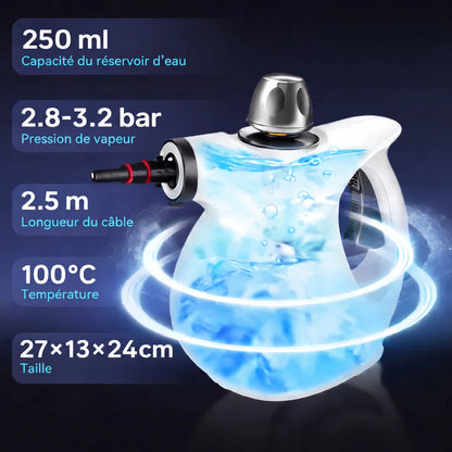 Machine de nettoyage à vapeur sous pression tout-en-un