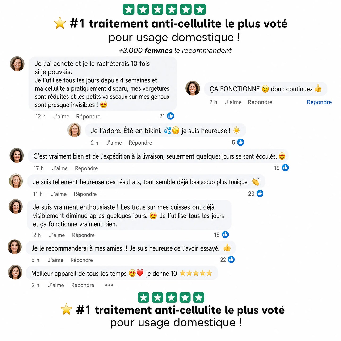 Dispositif 4-en-1 traitement de la cellulite