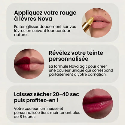 NOVA – ROUGE À LÈVRES ADAPTATIF AU PH