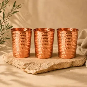 3 Verres en Cuivre Offerts