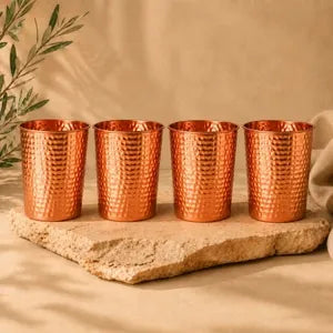 4 Verres en Cuivre Offerts