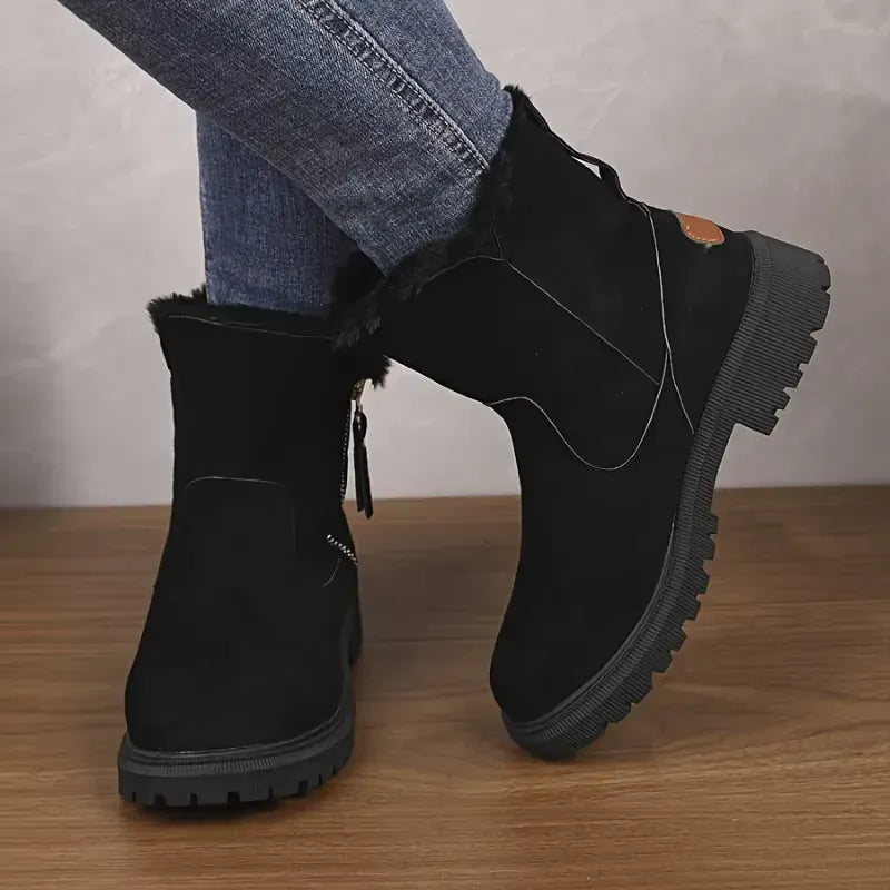 Bottines d’hiver ultra-douces et confortables
