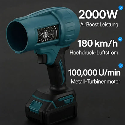 Potente soffiatore per foglie senza fili: compatto, leggero e ultraperformante