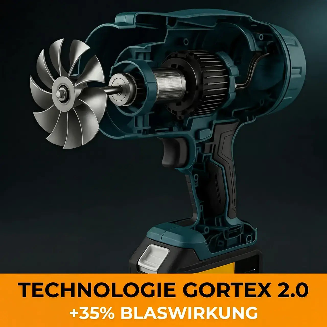 Potente soffiatore per foglie senza fili: compatto, leggero e ultraperformante