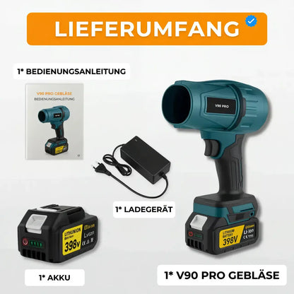 Potente soffiatore per foglie senza fili: compatto, leggero e ultraperformante