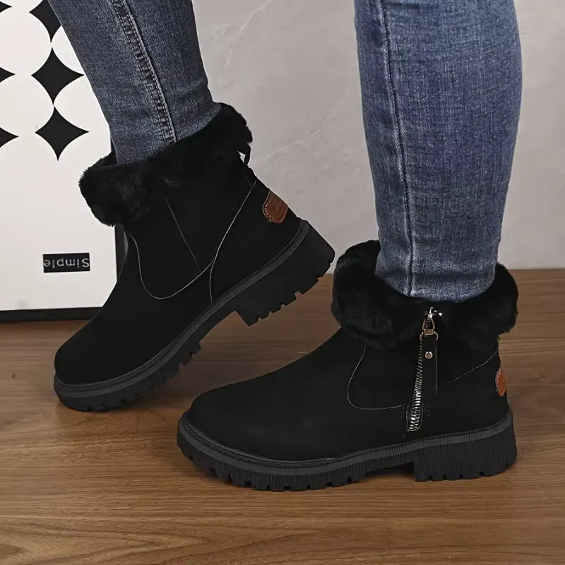 Bottines d’hiver ultra-douces et confortables
