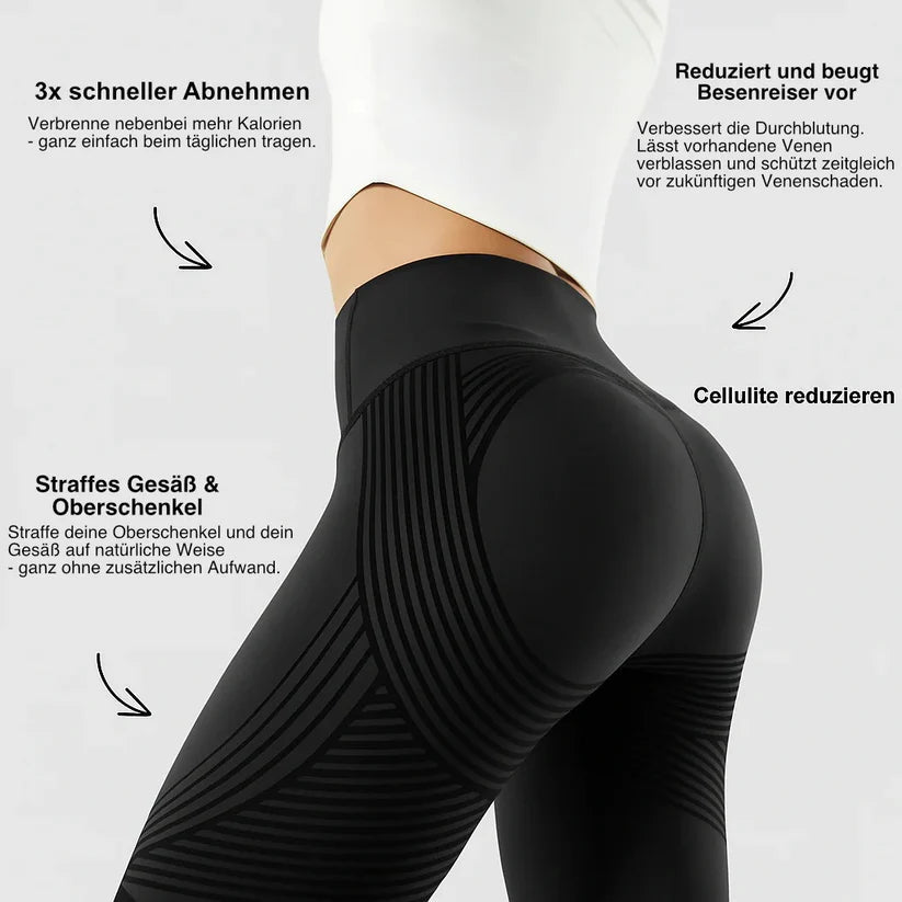 Leggings compressivi modellanti