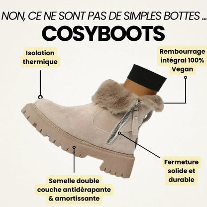 Bottines d’hiver ultra-douces et confortables