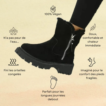 Bottines d’hiver ultra-douces et confortables