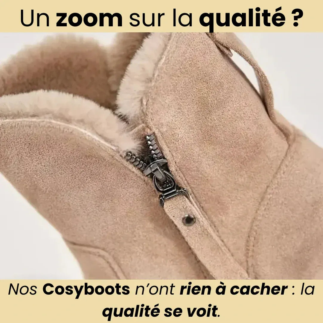 Bottines d’hiver ultra-douces et confortables