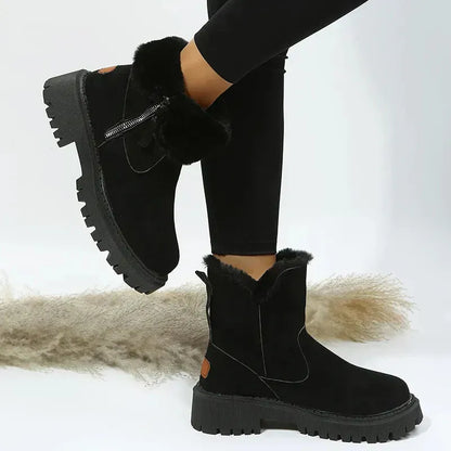Bottines d’hiver ultra-douces et confortables