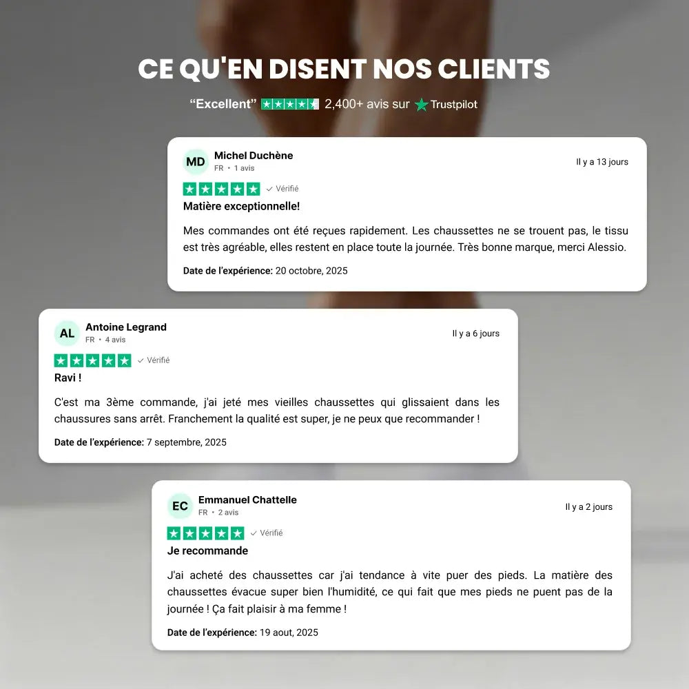 Calzini al ginocchio Nova in bambù premium