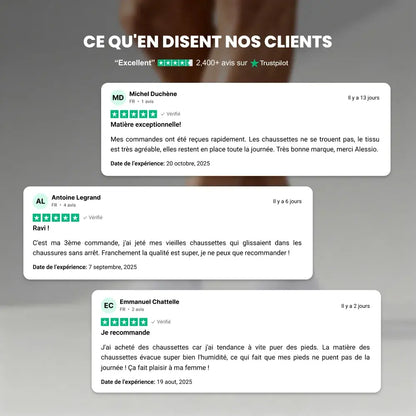 Calzini al ginocchio Nova in bambù premium